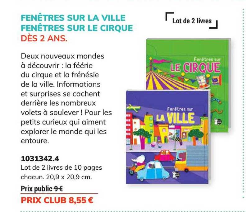 fenêtres sur la ville fenêtres sur le cirque