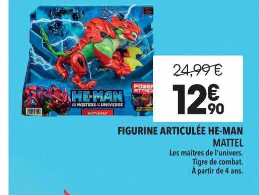 figurine articulée he-man mattel