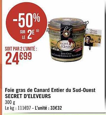 foie gras de canard entier du sud-ouest secret d'éleveurs