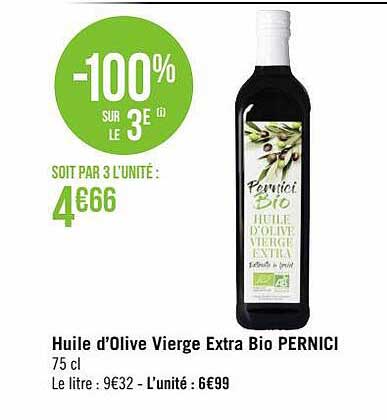 huile d'olive vierge extra bio pernici
