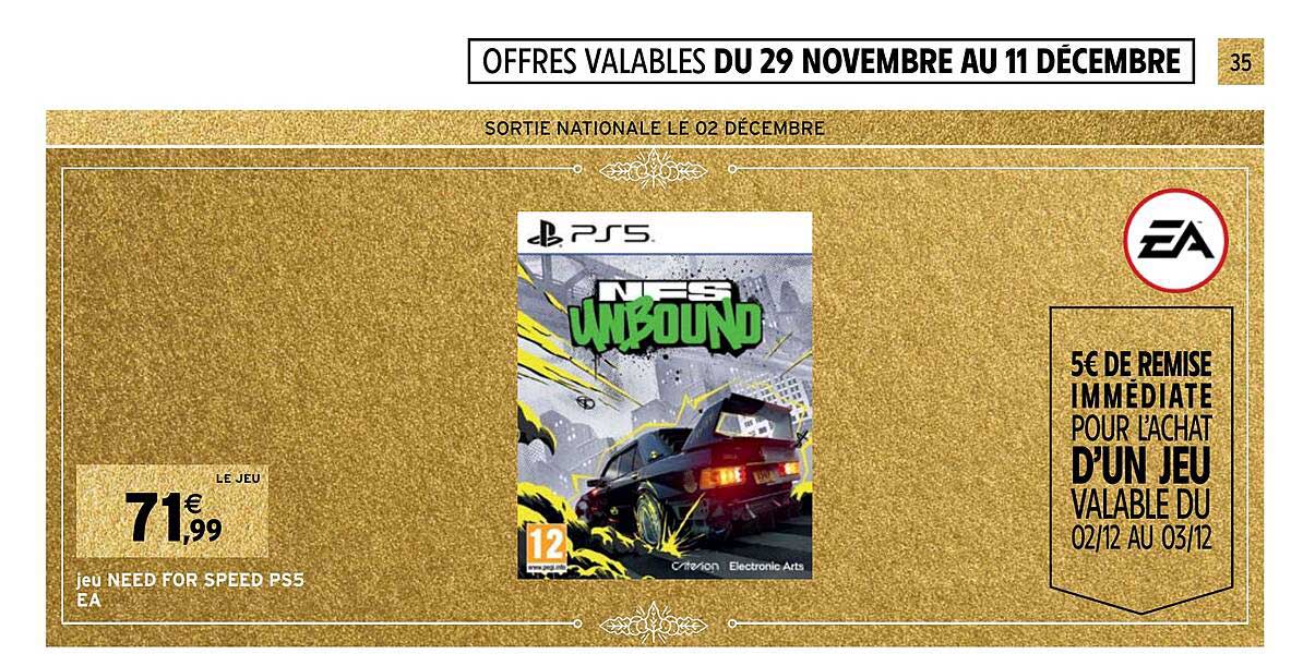 jeu need for speed ps5 ea