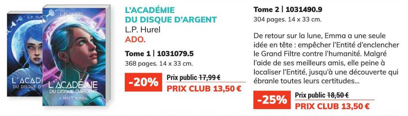 l'académie du disque d'argent - l.p. hurel