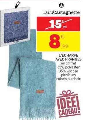 L'écharpe Avec Franges Lulu Castagnette