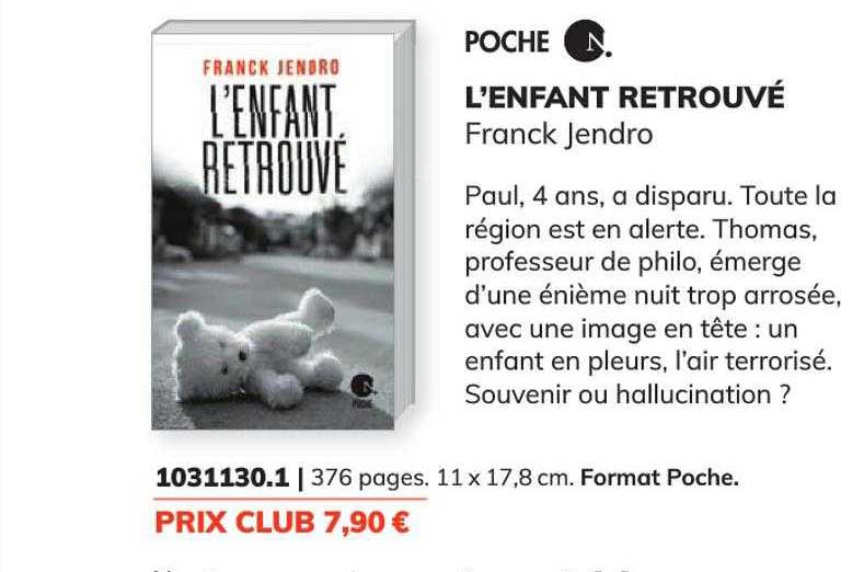 l'enfant retrouvé - franck jendro