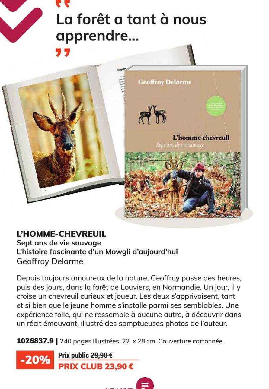 l'homme-chevreuil - geoffroy delorme