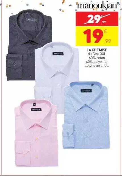 la chemise manoukian