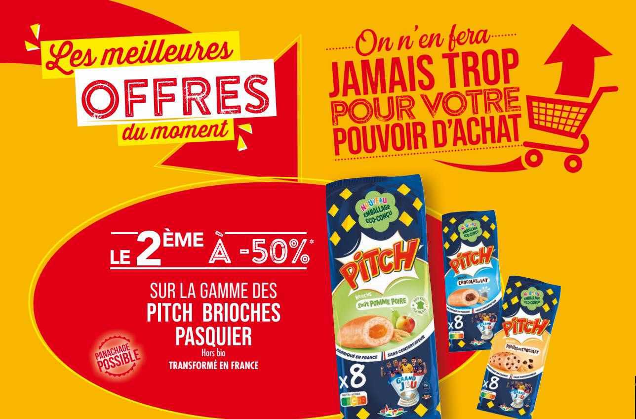 La Gamme Des Pitch Brioches Pasquier