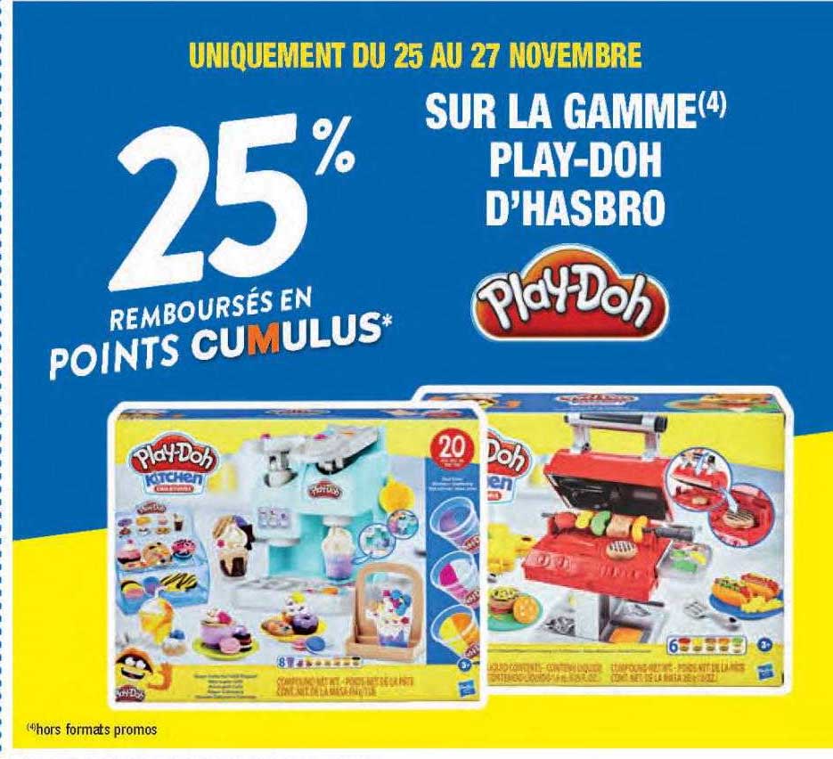 la gamme play-doh d'hasbro