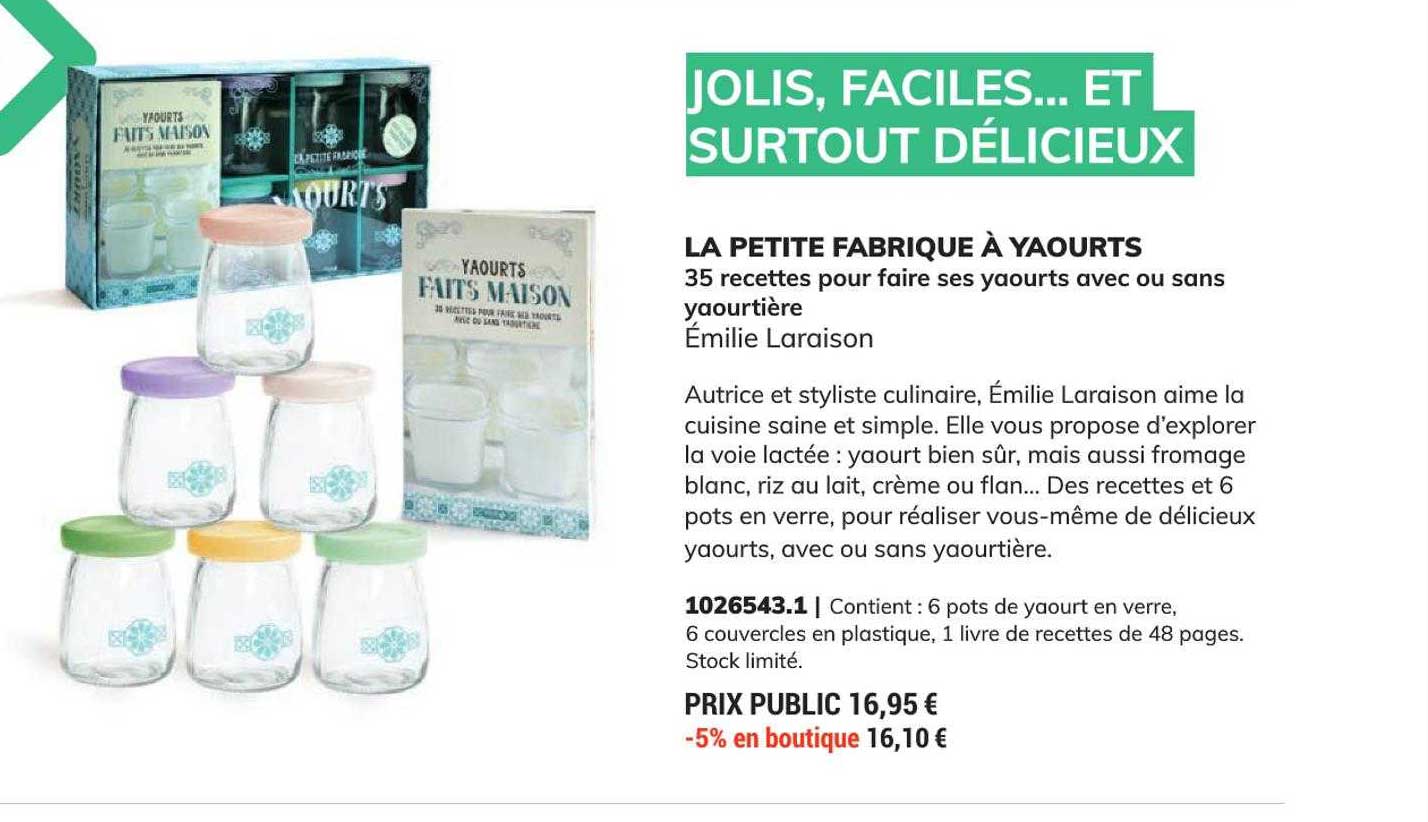 la petite fabrique à yaourts - émilie laraison