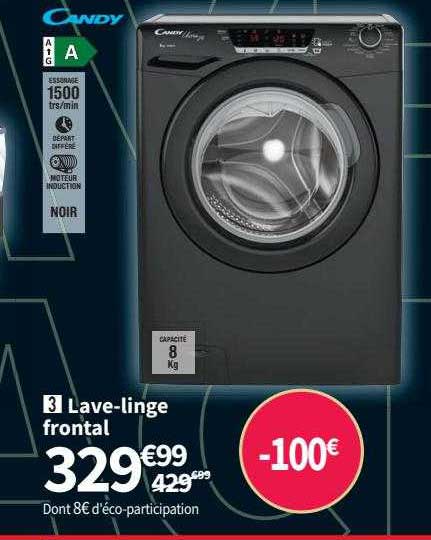 lave-linge frontal candy