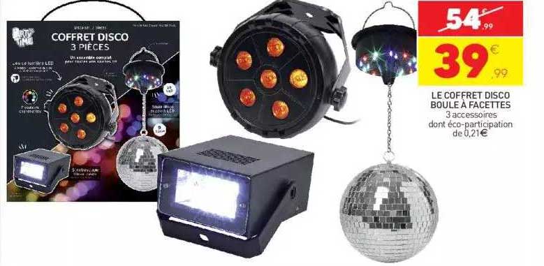 Le Coffret Disco Boule à Facettes