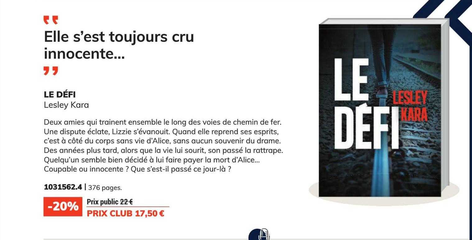 le défi - lesley kara