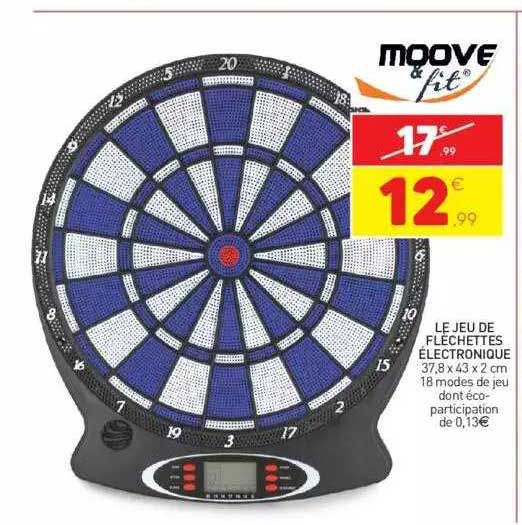 Le Jeu De Fléchettes électronique Moove & Fit