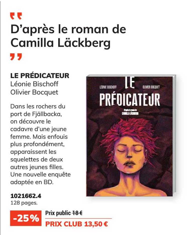 Le Prédicateur - Léonie Bischoff, Olivier Bocquet