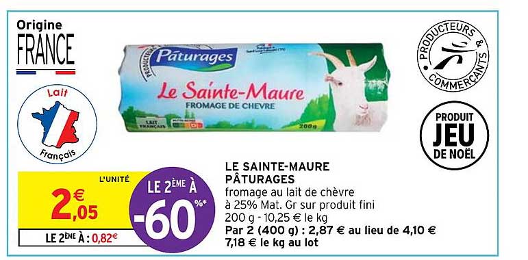Le Sainte-maure Pâturages