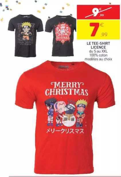 le tee-shirt licence