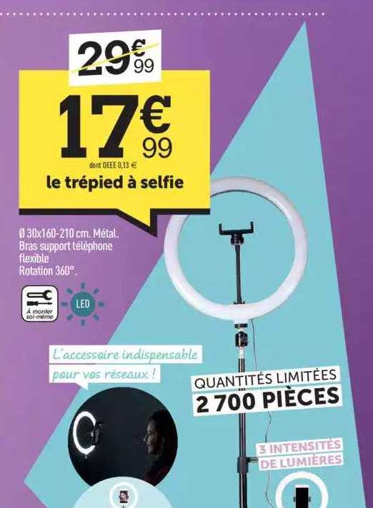 le trépied à selfie