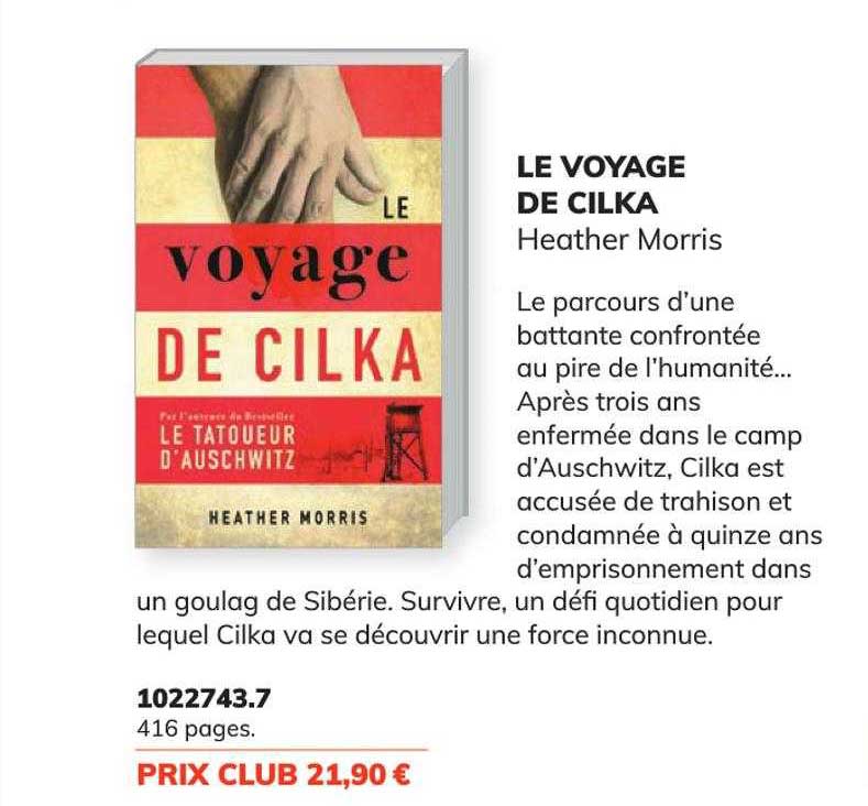 le voyage de cilka - heather morris