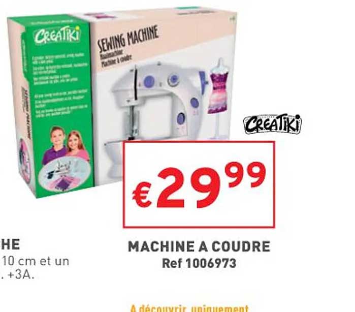 machine à coudre creatiki