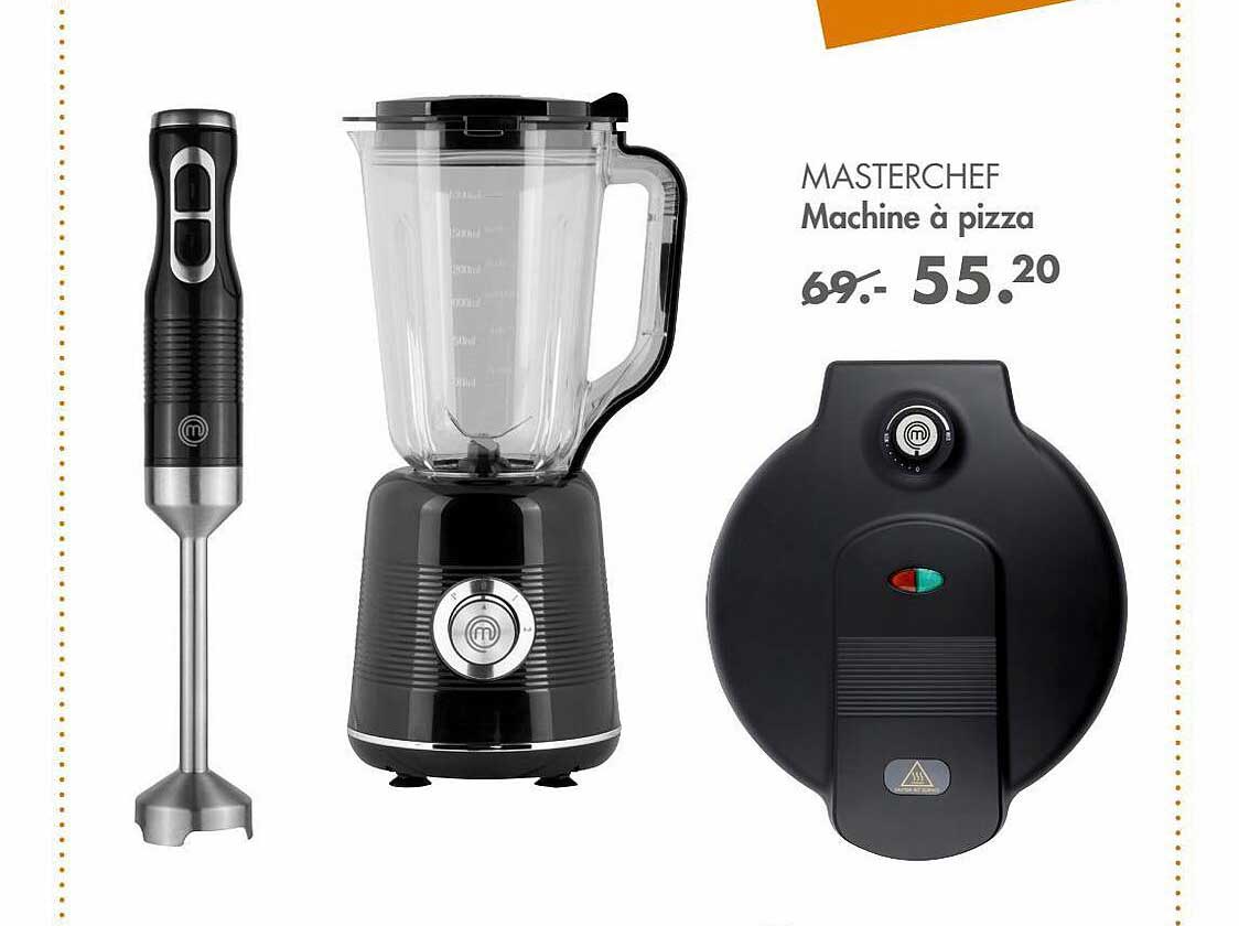 machine à pizza masterchef