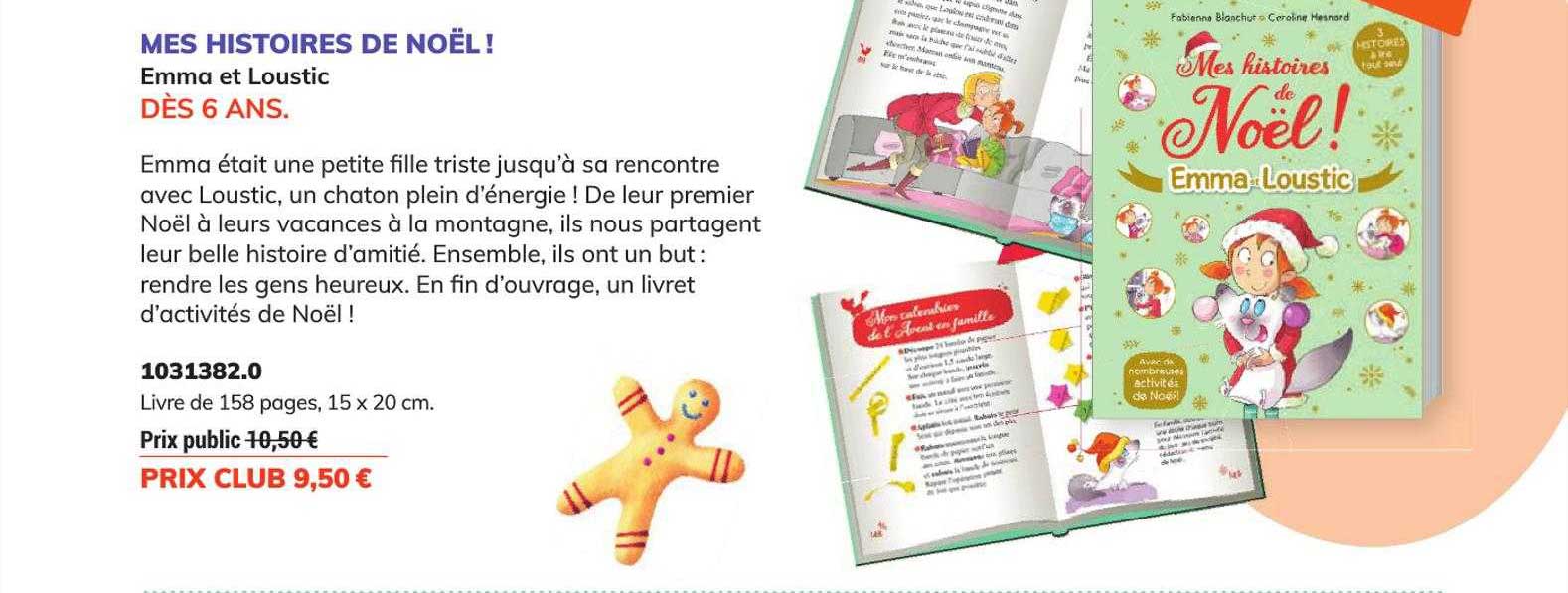 mes histoires de noël ! - emma et loustic