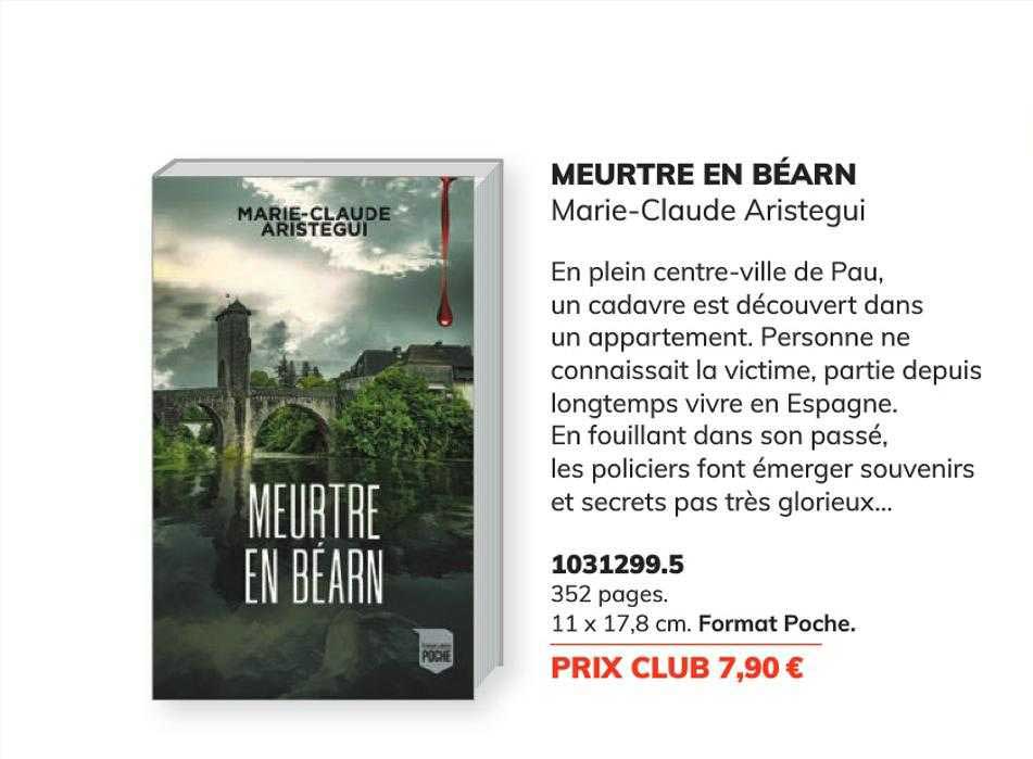 Meurtre En Béarn - Marie-claude Aristegui