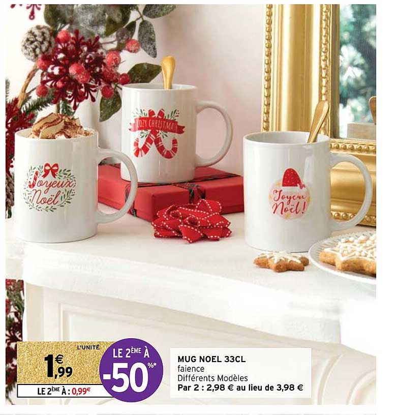 mug noël 33cl