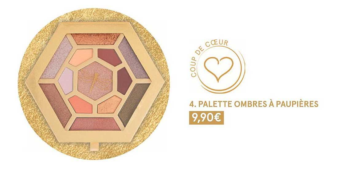 palette ombres à paupières