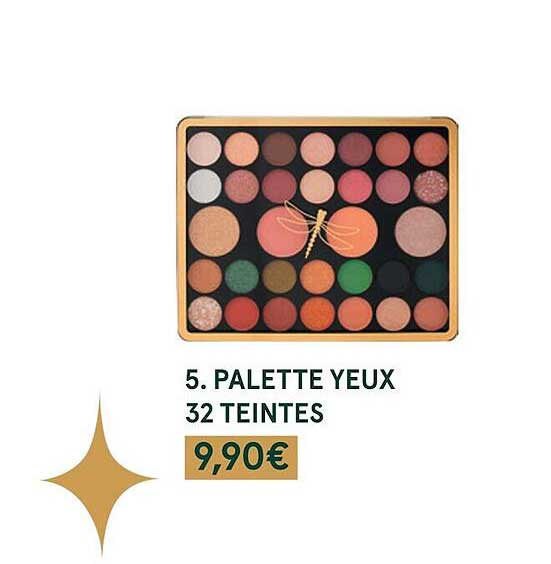 palette yeux 32 teintes