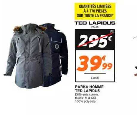parka homme ted lapidus