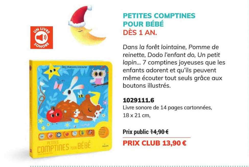 petites comptines pour bébé