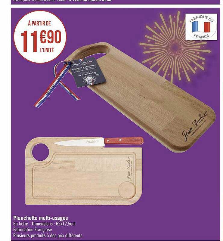 planchette multi-usages