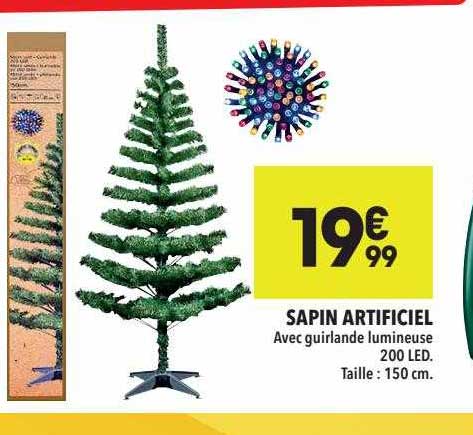 sapin artificiel