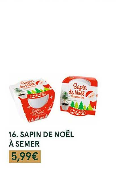 Sapin De Noël à Semer