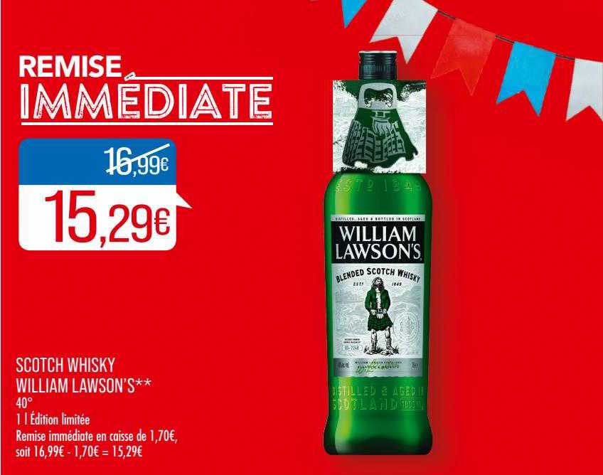 Scotch Whisky William Lawson's 40°