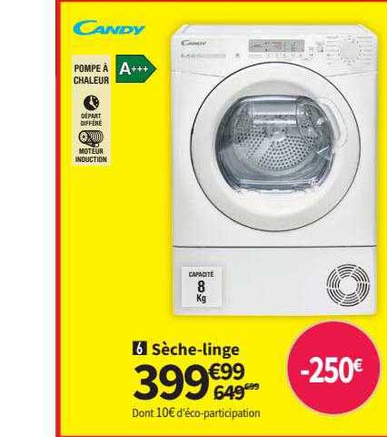 sèche-linge candy