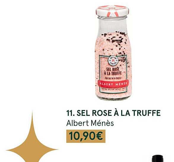 sel rose à la truffe albert ménès