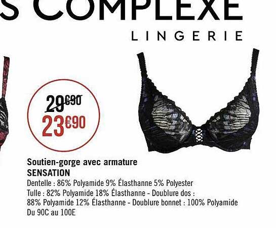 Soutien-gorge Avec Armature Sensation