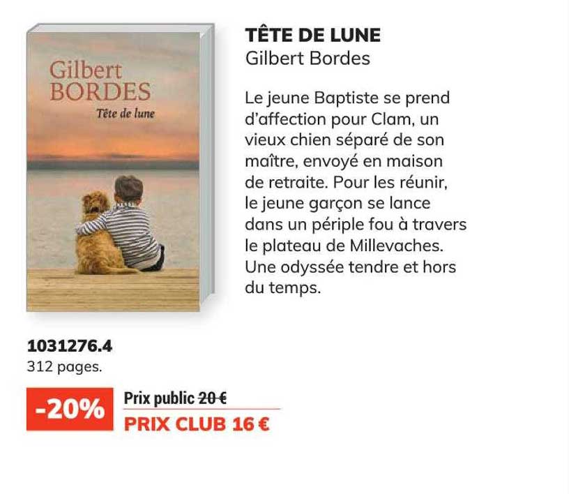 Tête De Lune - Gilbert Bordes