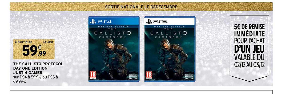 the callisto protocol day one edition just 4 games