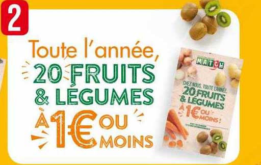 Toute L'année, 20 Fruits & Légumes