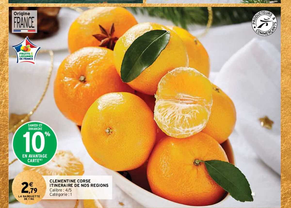 Clémentine Corse Itinéraire De Nos Régions