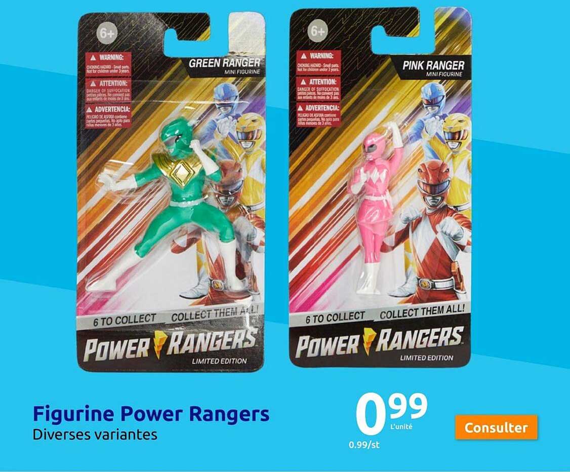 figurine power rangers
