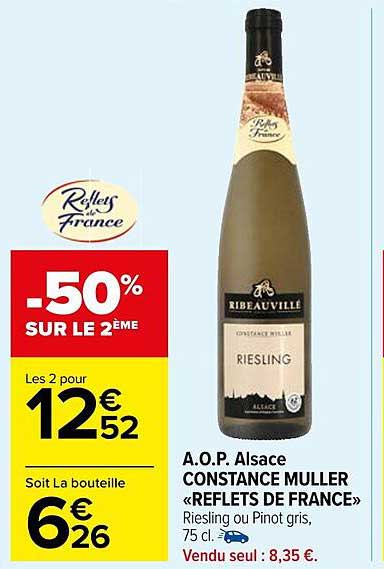 a.o.p. alsace constance muller «reflets de france»