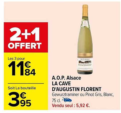 a.o.p. alsace la cave d'augustin florent