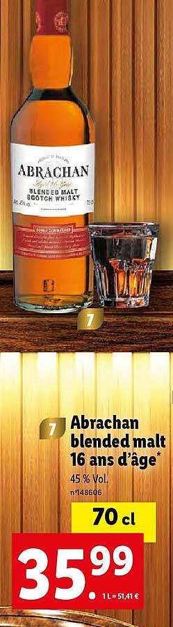 abrachan blender malt 16 ans d'âge