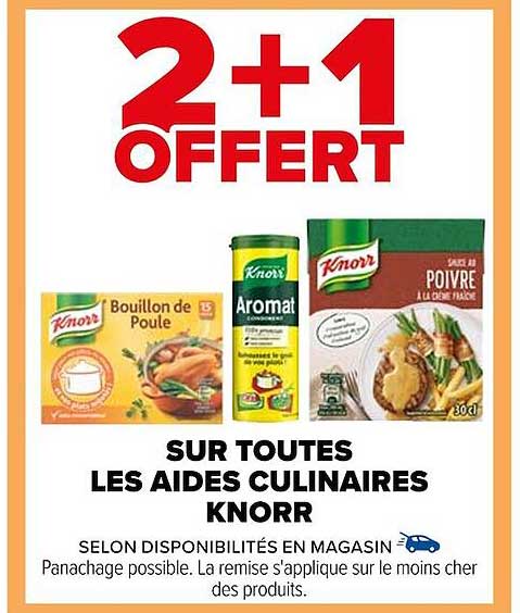 aides culinaires knorr