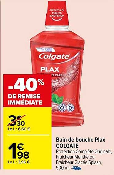 Bain De Bouche Plax Colgate