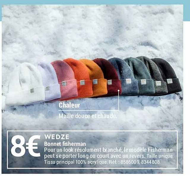 bonnet fisherman wedze