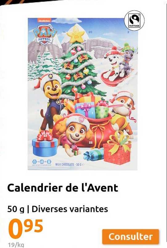 calendrier de l'avent